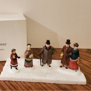 Department 56 Heritage Village Collection  “Chelsea Lane Shoppers”